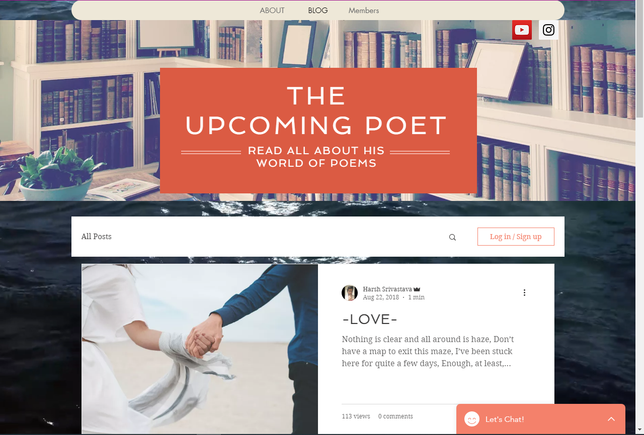 Blog site